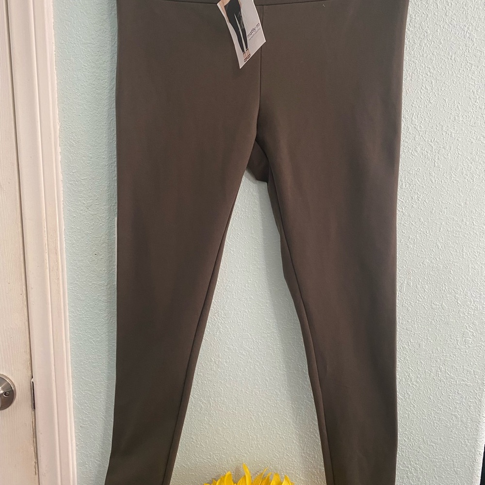 Matty M Dark Green Trousers leggings